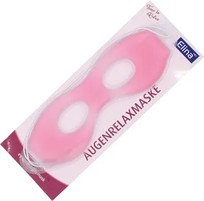 Produktbild von ELINA Augenmaske Relax Gel 24x7cm rosa