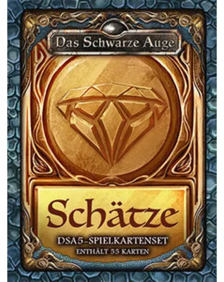 Produktbild von DSA5 Spielkartenset Schätze & Kostbarkeiten