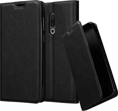 Obrázok produktu pre Cadorabo kryt pre MEIZU 15 ochranný kryt v čiernej farbe puzdro na mobilný telefón kryt magnetické zatváranie