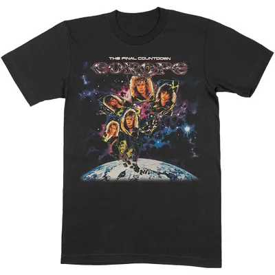 Produktbild von Europe Final Countdown Black XL T-Shirt