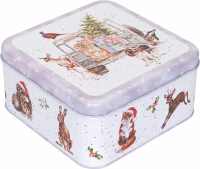 Produktbild von Wrendale Designs weihnachtliche Keksdose Winter Woodland