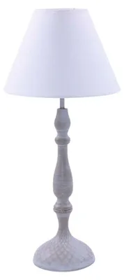 Imagen del producto de Lámpara de metal gris, Ø23H51 cm
