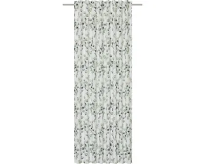 Produktbild von Vorhang mit Universalband Nantes weiß grün 140x255 cm