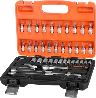 Immagine prodotto di Set di attrezzi Strend Pro S246, 46 pezzi, in valigetta, 1/4"