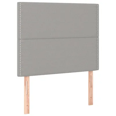 Produktbild von VidaXL 3116182, Hellgrau, Polyester, Holz, 1000 mm, 118 cm, 128 cm, 50 mm