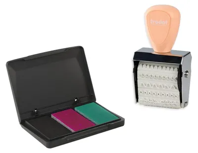 Produktbild von trodat Creative Mini/V1 Pastell Creme + Kissen 3Farben 1129
