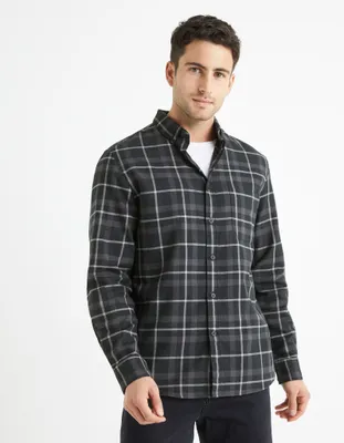 Produktbild von Celio Kariertes Hemd aus 100% Baumwolle - S
