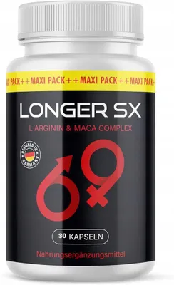 Image de Longersx - Soutien avancé de la vitalité masculine (30 gélules)