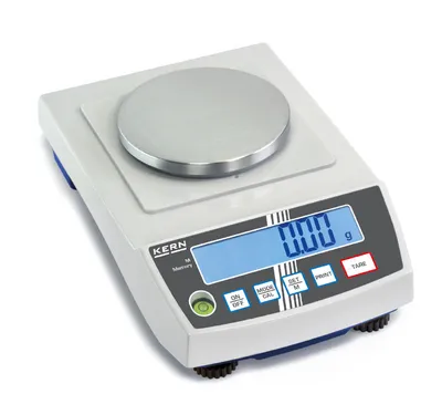 Produktbild von Kern Präzisionswaage PCB 200g/0,01 g, Ø 105 mm