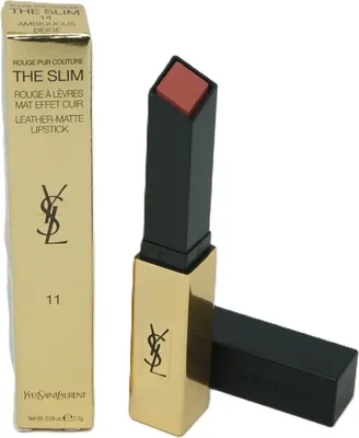 Produktbild von Yves Saint Laurent The Slim Glow Matte Lipstick Lippenstift 2,1g Furtive Caramel