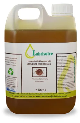 Leinöl 100% rein, kaltgepresst, 2 Liter