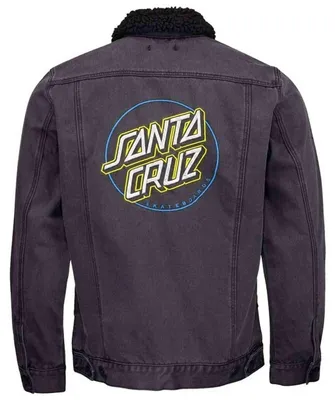 Image de Veste Santa Cruz Void Ring Dot Denim Jacket pour Homme