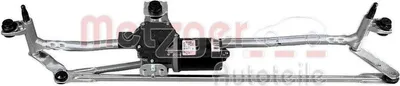 Image de Rampe d'essuie-glace avant avec moteur électrique METZGER pour VW CRAFTER, entre autres
