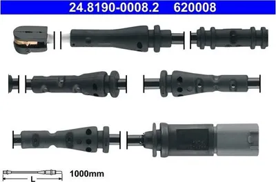 Zdjęcie produktu dla Czujnik Klocków Hamulcowy Bmw Tył 5/6 4,4 12-18