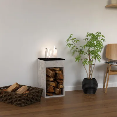 Produktbild von GLOW FIRE Ethanol Kamin 'Emma Concept M' | Ethanolkamin mit 4 Std. Brenndauer und 2 KW Heizleistung | BxHxT: 32x40x32 cm