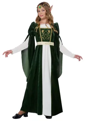 Produktbild von Elfenprinzessin Kostüm für Kinder Kindergröße: 146-152