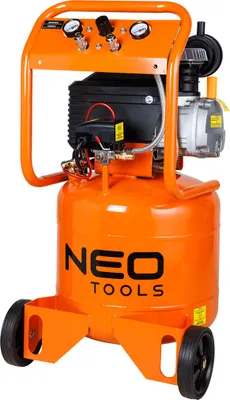 Produktbild von NEO TOOLS 40L Ölkompressor Vertikal - Platzsparend für kleine Werkstätten & Garagen, 1500W Leistung
