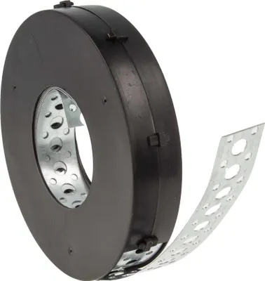 Produktbild von tecuro Lochband Montageband 25 mm x 10 m Rolle - Stahl verzinkt