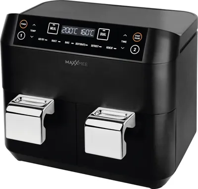 Obrázek produktu pro MAXXMEE horkovzdušná fritéza. Dvojitý k. 2x3,8l
