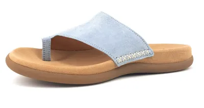 Produktbild von Gabor Damenschuhe Hausschuhe Pantolette Blau Freizeit, Schuhgröße:42 EU