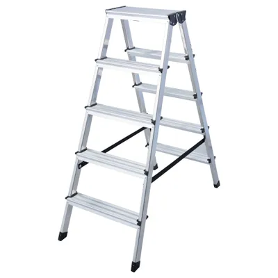 Produktbild von Euroline 619 Stufenstehleiter 2x5 Stufen