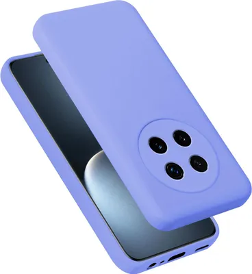 Produktbild von Cadorabo Hülle für Honor Magic 7 Lite Hülle Silikon Handyhülle Case aus flüssigem Silikon, Kratzfeste und stoßfeste Schutzhülle für Honor Magic 7 Lite