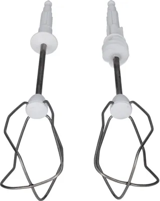 Produktbild von easyPART passend für 00659072 BOSCH Rührbesen Schneebesen Schlagbesen Rühraufsatz Turbobesen Quirl Rechts Links SET ErgoMixx MFQ3 Siemens 659072 Handmixer