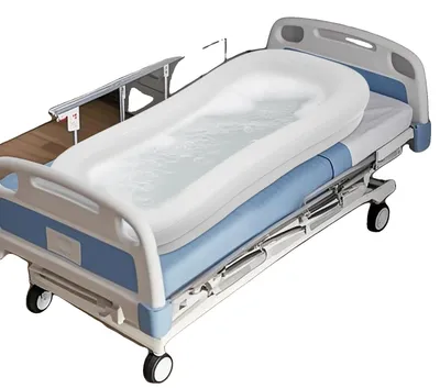 Image de Baignoire gonflable, 220 x 100 x 38 cm, en PVC, capacité de 60 à 80 kg, réservoir d'eau de 10 litres, gonflage facile