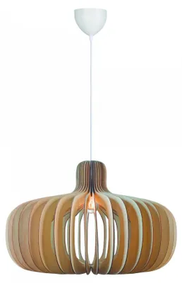 Productafbeelding van Design hanglamp Hazo hout Ø 66,5cm