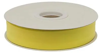 20m Schrägband unifarben 20mm gelb