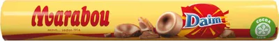 Obrázek produktu pro Čokoládová roláda Marabou s karamelovou a daimovou náplní 1x67g