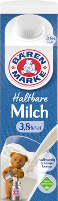 Produktbild von Bärenmarke Haltbare Milch 3,8% Fett ultrahocherhitzt Packung 1000ml