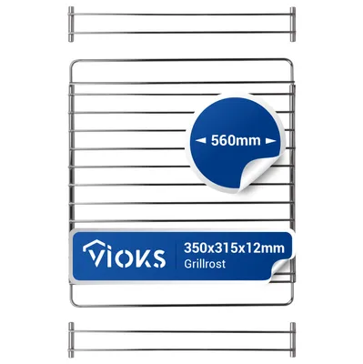Produktbild von Ofengitter Grillrost 350-560 mm passend wie Electrolux 902979222/4 für Backofen