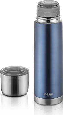 Produktbild von reer ColourCup Edelstahl-Isolierflasche, 500 ml, grau 90521