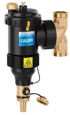 Zdjęcie produktu dla Separator szlamu Caleffi DirtmagPRO z podwójnym magnesem 1 1/4'' 545707