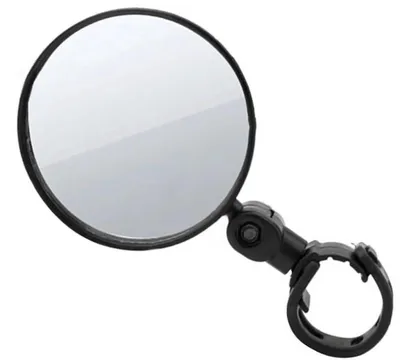 Image de Miroir de vélo - Miroir pour vélo - Miroir de guidon - 1 pièce - Pour une pratique du vélo plus sûre - Rétroviseur pour vélo - Diamètre : 5 cm - CHPN