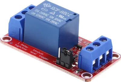 Produktbild von Relaiskarte. HIGH-LOW-LEVEL Trigger - 1 Kanal, 5V