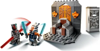Produktbild von LEGO 75310 Star Wars Duell auf Mandalore, Bauset für Jungen und Mädchen ab 7 Jahren mit Darth Maul und Lichtschwertern