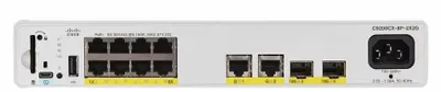 Produktbild von Cisco Catalyst 9200CX - Network Essentials - Switch - compact - L3 - managed - 8 x 10/100/1000 (PoE+) + 2 x 1000Base-T + 2 x 10 Gigabit SFP+ (Uplink) - an Rack montierbar - PoE+ (240 W)