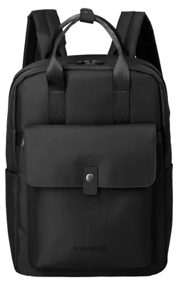 Produktbild von travelite Freizeitrucksack Rucksack mit Laptopfach Ville Backpack 17L Black schwarz