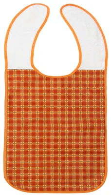 Produktbild von Lätzchen für Erwachsene, 45x107 cm, orange, 100% Polyester mit Polyurethan-Schicht