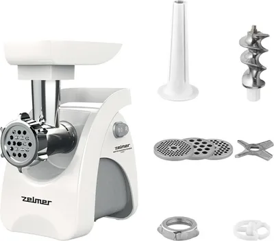 Obrázok produktu pre Mlynček Zelmer ZMM9801B 2200 W Nerezová oceľ, biela