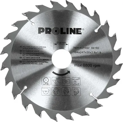 Produktbild von Holztrennscheibe 184x30/20/16mm 24z Hartmetall