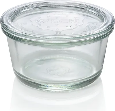 Produktbild von 24x Weck Glas Gourmetglas mit Deckel Gourmet 450 ml