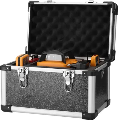 Produktbild von 635nm Rot-Laser-Linienmesser, automatisches Selbstnivellieren, Betriebsmodi, Rotationsrichtung, Geschwindigkeit und Winkel einstellbar,