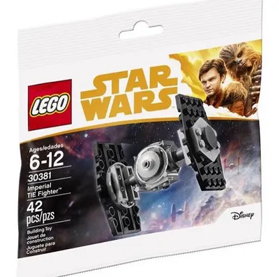A LEGO Star Wars Imperial TIE Fighter polybag set packaging.