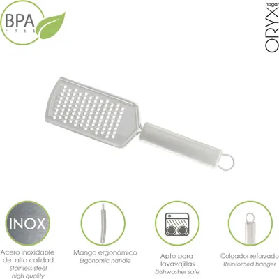 Immagine prodotto di Grattugia in acciaio inox 6 x 23 (H) cm.