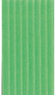 Produktbild von Clairefontaine 95621C - Rolle Wellpappe 50x70cm, 300g, ideal für DIY und Bastelprojekte, Grün, 1 Rolle