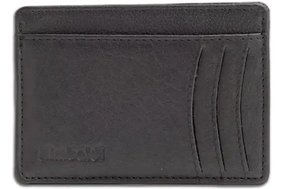 Produktbild von Rimbaldi® Mini Geldbörse mit allen Funktionen RIND-Nappaleder SCHWARZ