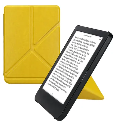 Produktbild von kwmobile Schutzhülle für Kobo Clara BW / Clara Colour / Tolino Shine (5) / Shine Color Hülle - Kunstleder Case - eReader Klapphülle mit Auto Sleep